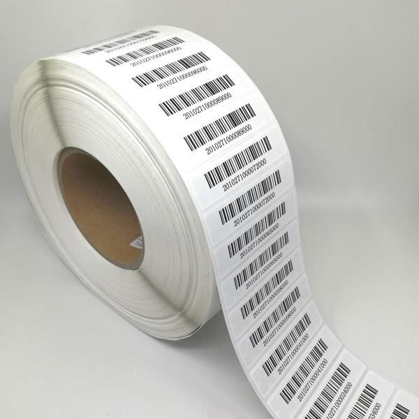EPC Printing and Encoding Clothing Store UHF RFID Garment Label Apparel Tag 5
