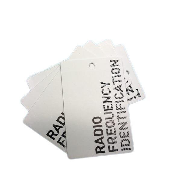 UHF RFID Hang Tag with Custom Printing 860~960MHz for Garment Management Long Re 5
