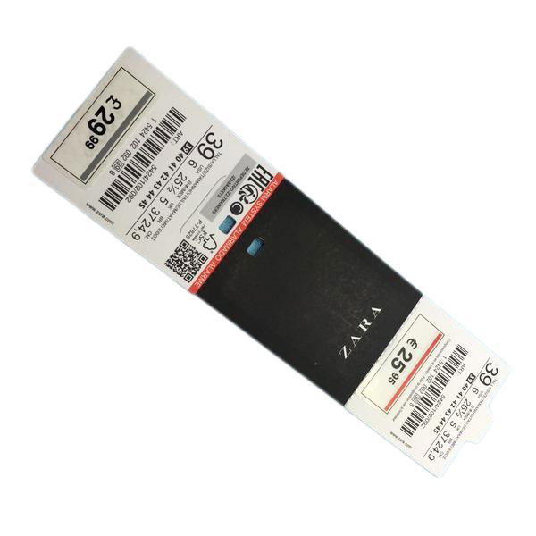 Variable Data Process Ucode 9 Custom Garment Apparel UHF RFID Hang Tag 4