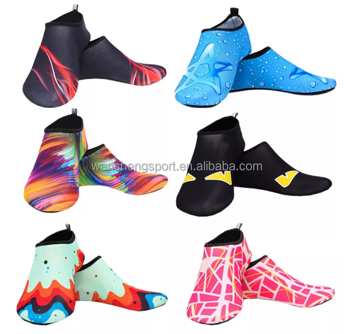 3mm Collapsible Durable Aqua Diving Swimming Surfing Beach Neoprene Sock Shoes 2