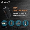 E550 Android LTE POC Radio with Waterpoof IP67 PTT Phone Smart Walkie Talkie 2