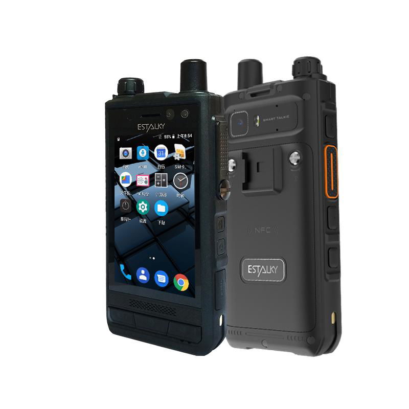 Handheld Android Device Ptt Push to Talk Phone Smart Walkie Talkie Two Way Radio 4