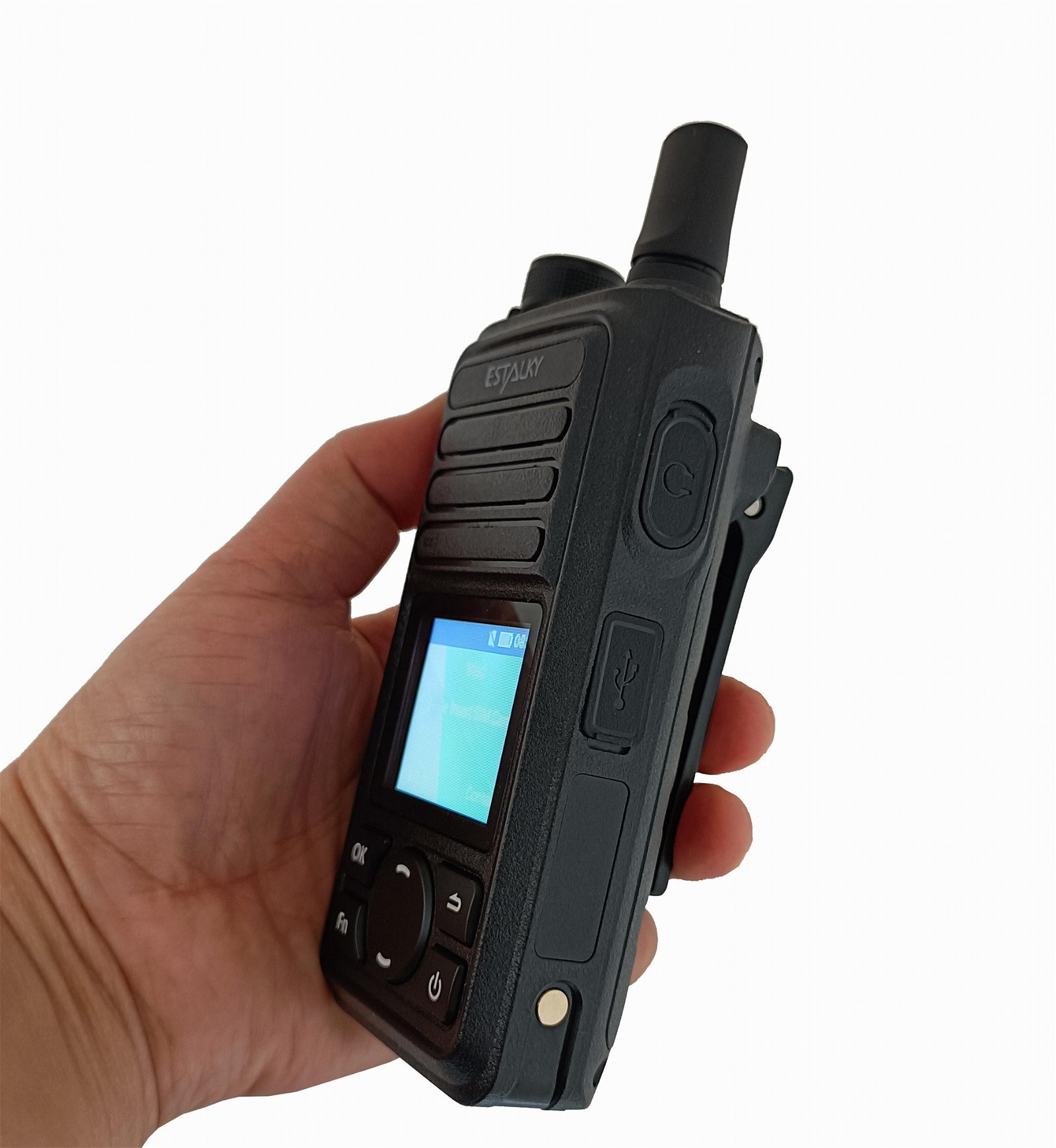 E120 EX R   ed 4G POC Radio Push To Talk LTE Smart Two Way Radio Mobie Phone 3