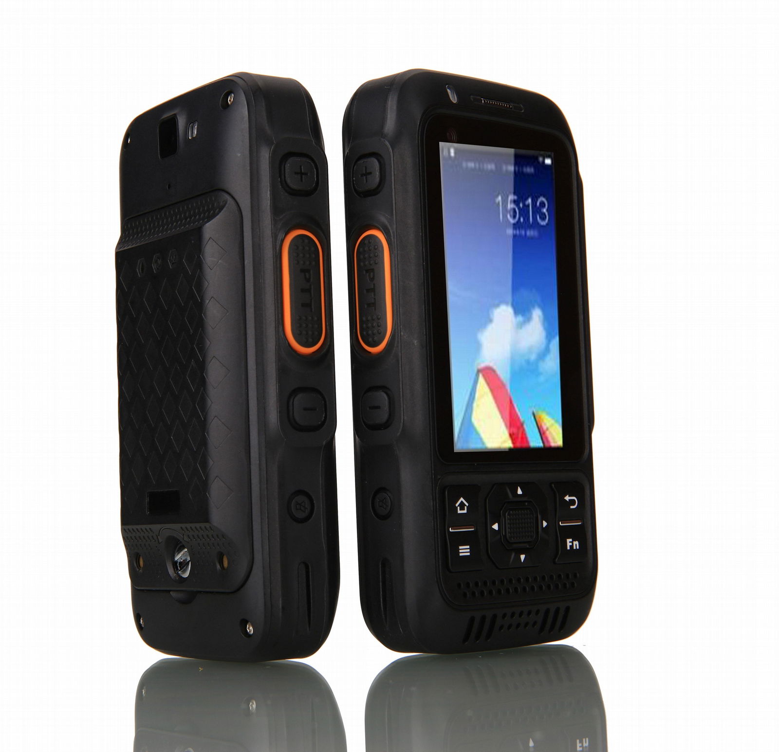 R   ed Ptt Radio Phone Android Walkie Talkie Waterproof Smart 2 Way Radio 