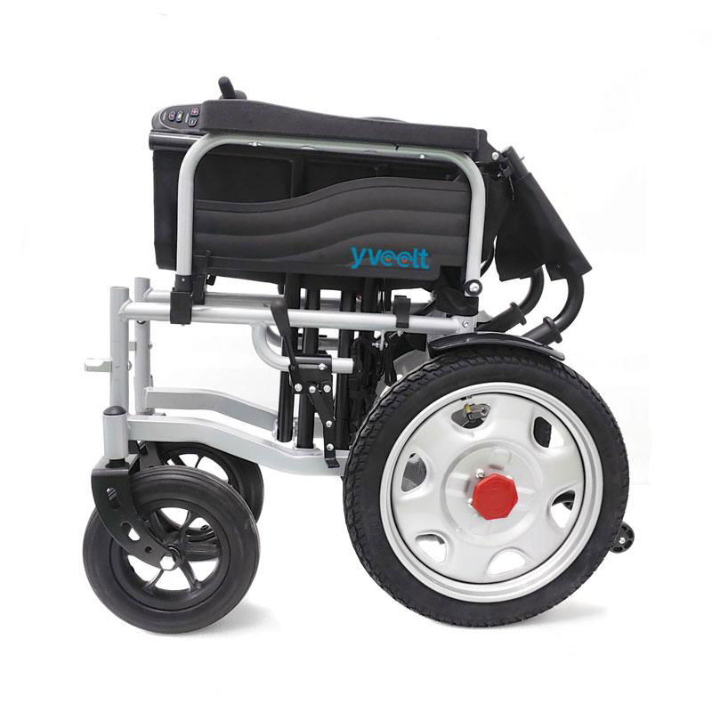 aluminum alloy lightweight folding power wheelchair ET300  3