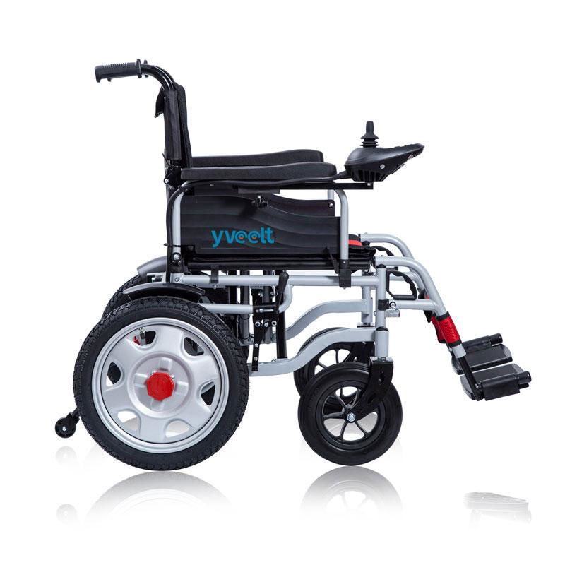 aluminum alloy lightweight folding power wheelchair ET300  2