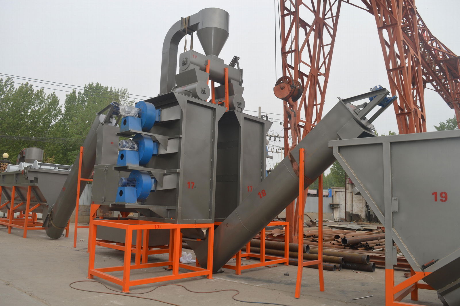 7000kg/h PET bottle washing recycling line factory price 4