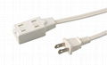 UL/CUL ETL/CETL NEMA1-15P/1-15R Power Supply Cord