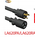 NEMA L5-15/L5-20/L5-30 带锁电源线，延长线 2