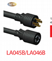 NEMA L14-20/L14-30 四芯带锁延长线 2
