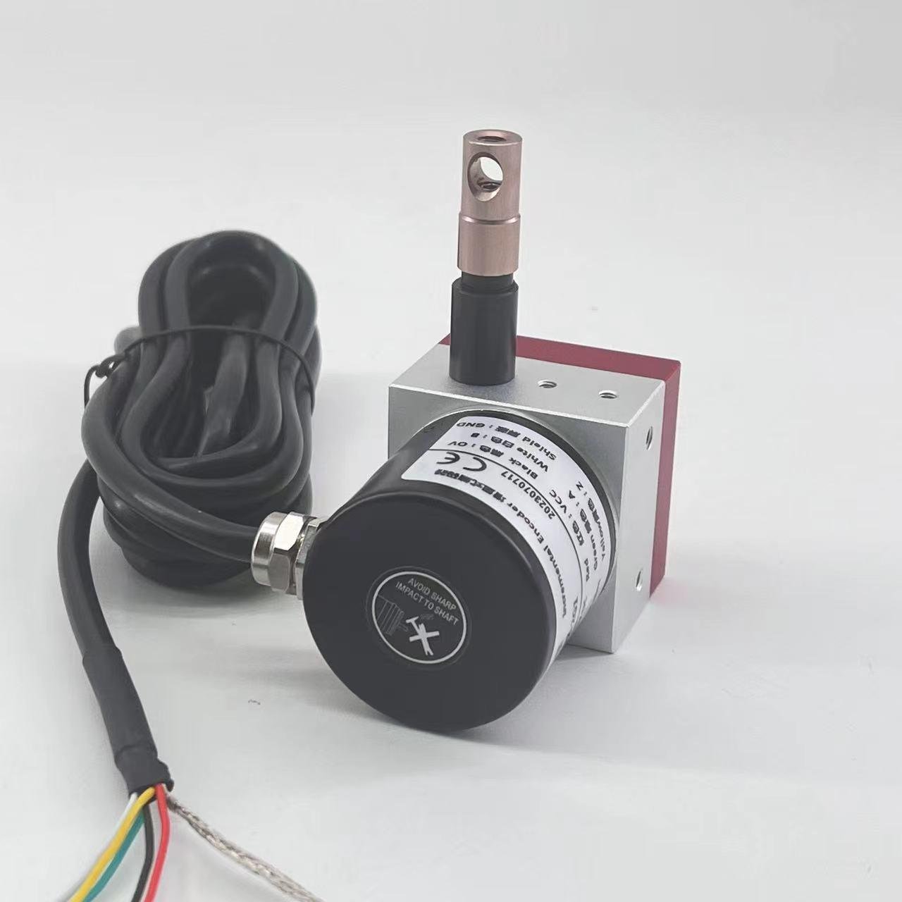 Digital Pulse Signal 600mm Linear Position String Pot 24V Draw-wire Encoder 2