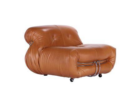 Replica Soriana Single Sofa in Fabric /Leather 2