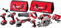 Milwaukee 2896-26 M18 Fuel 18-Volt Lithium-Ion Brushless Cordless Combo Kit 1