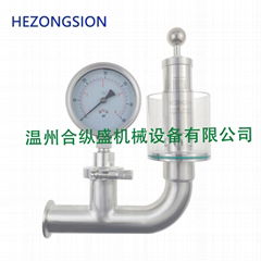 Sanitary 1.5" TC Spunding Valve Fermenter Air Release Bunging Pressure Device