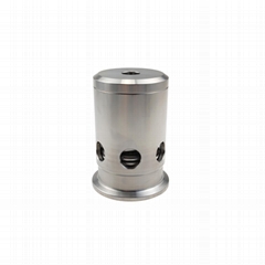Pressure relief valve and vacuum valve