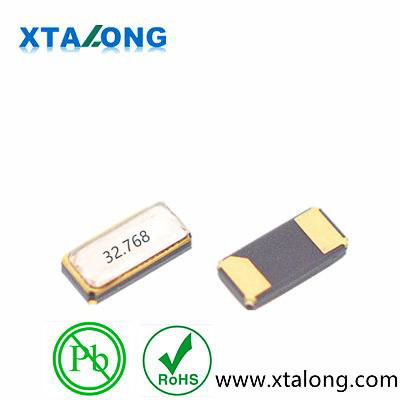 32.768 khz crystal SMD 6pF/7pF/9pF/12.5pF 10ppm/20ppm optional