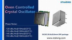 Low phase noise  OCXO 100 mhz crystal oscillator