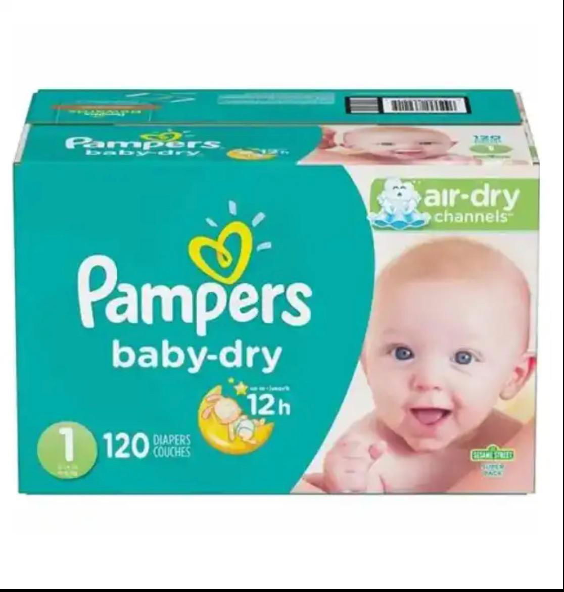 Pampers Swaddlers Disposable Baby Diapers Factory Sealed 4