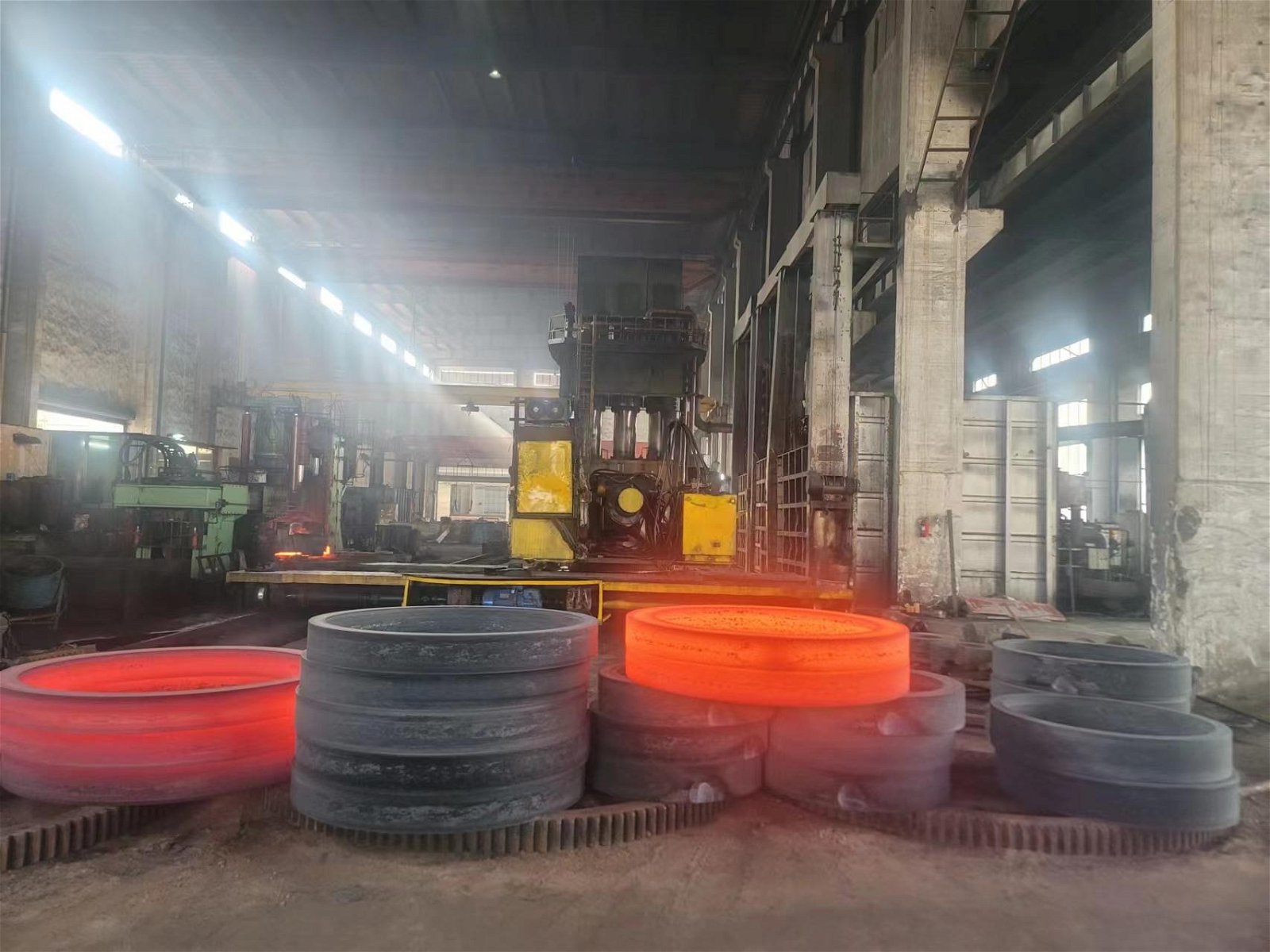 High Strength Forged Steel Rings Q+T Heat Treatment  2