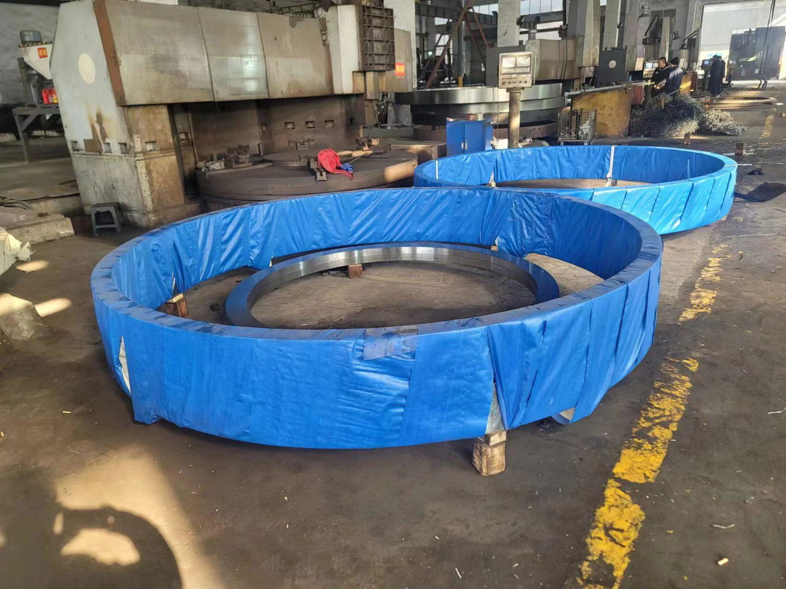 High Strength Forged Steel Rings Q+T Heat Treatment  4