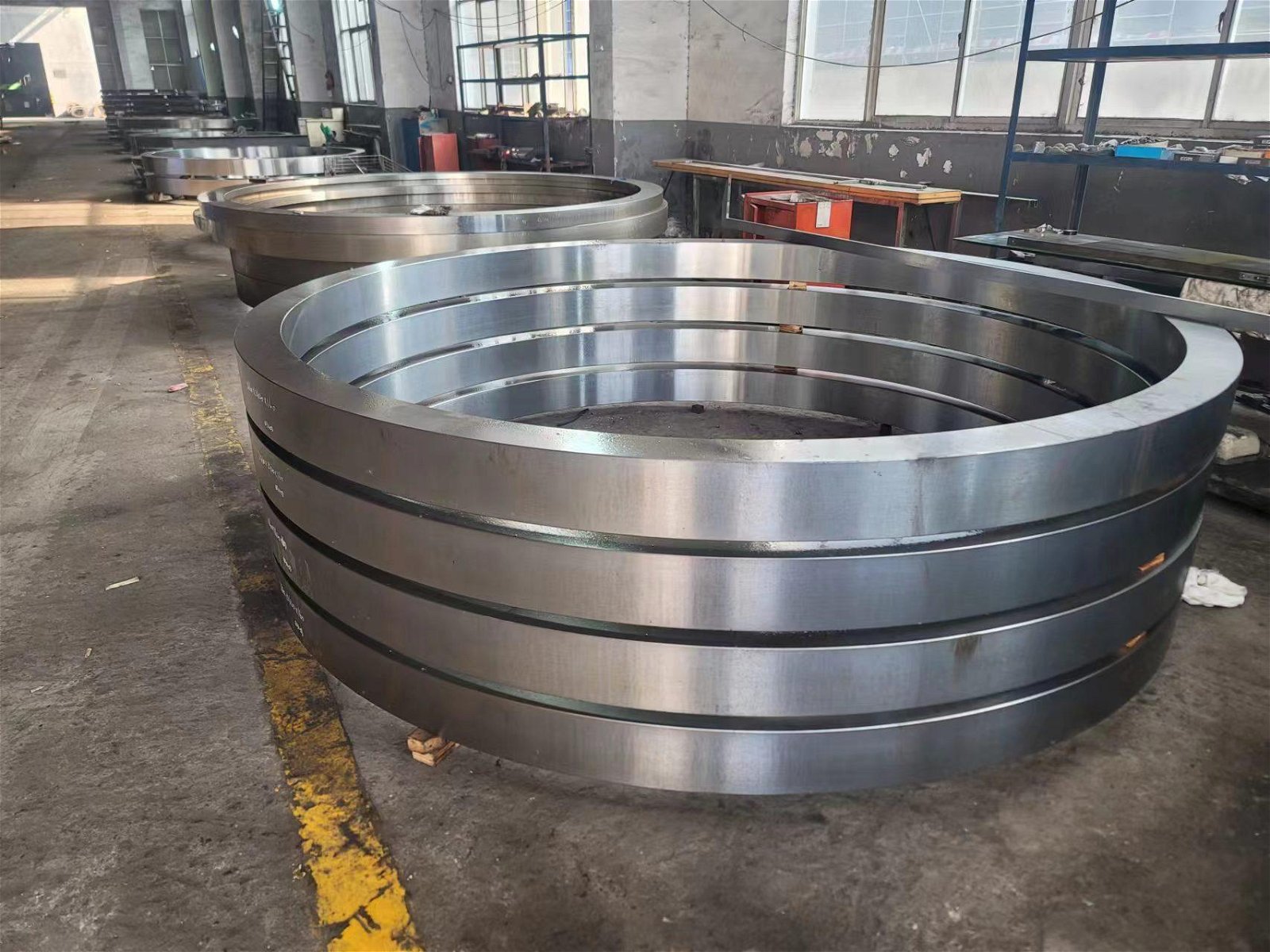 High Strength Forged Steel Rings Q+T Heat Treatment  5