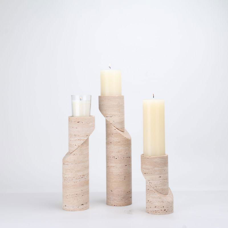 Stone Candle Holder for Timeless Ambiance 