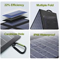  IP67 Waterproof Portable Solar Panel Foldable Charger 60W For Laptop Cellphone 1