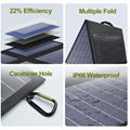  IP67 Waterproof Portable Solar Panel Foldable Charger 60W For Laptop Cellphone