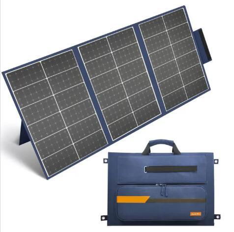 Flexible Foldable Solar Blanket For Power Station 105W 20V 3