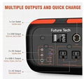 FTMB600 Portable Power Station Set 300W,600W Backup Lithium Battery Pack Bank 3