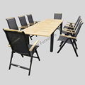 Outdoor Dinning Furniture Aluminium 9pcs