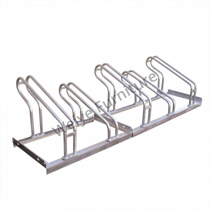 Hot Dip Galvanized Steel Lo-Hoop Bicycle Racks 2