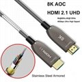 Armored 4K Fiber Optic HDMI 2.0 Active Optical Cable on Roxtone PCD Drum