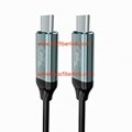 60W Fast Charging Fiber Optic USB 3.2 GEN 2 Type-C Cable for VR Headseat