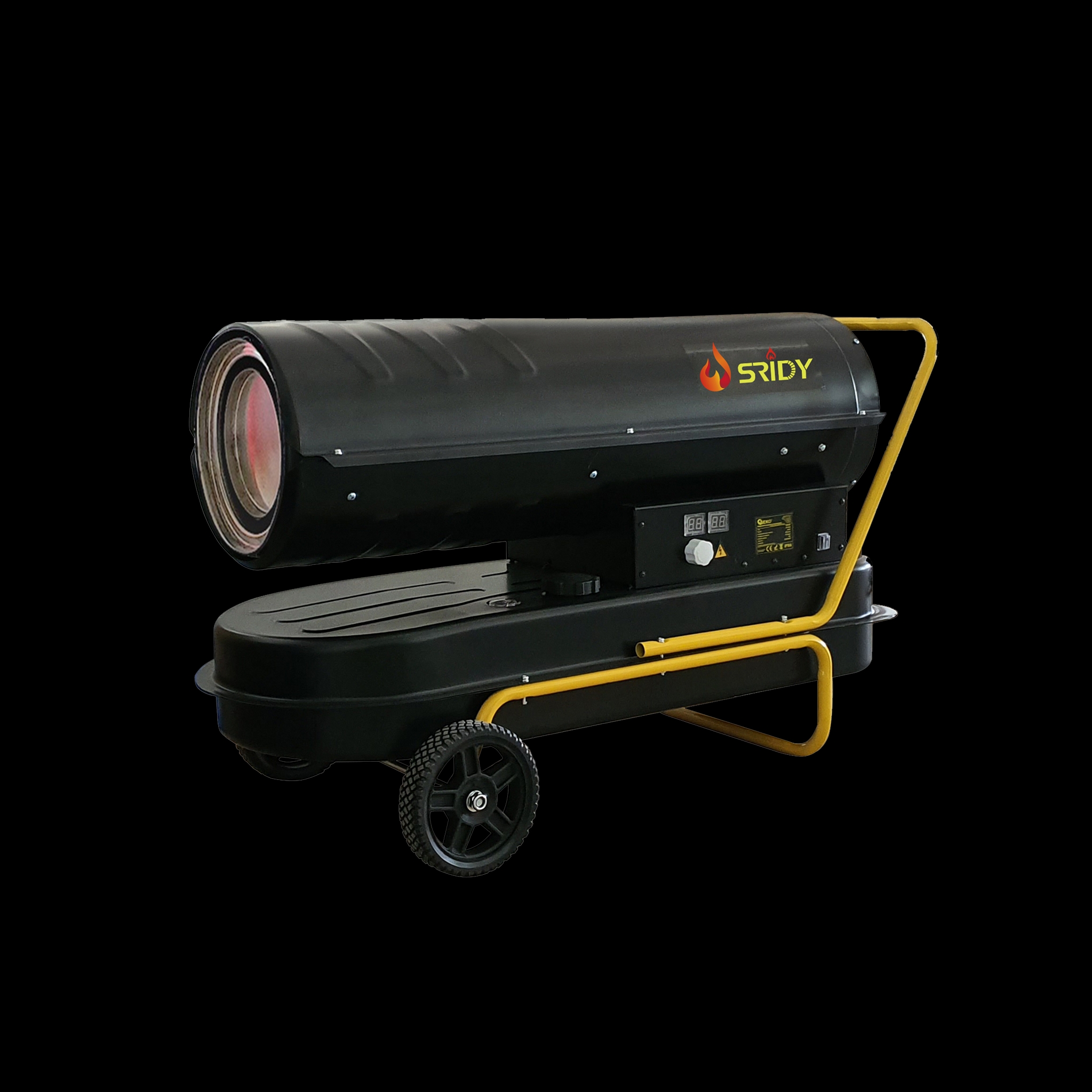 50KW Portable Diesel heater with adjustable thermostat