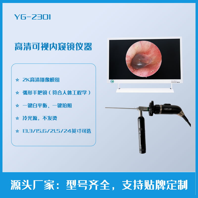 便攜式冷光源可視采耳儀器YG-2301 2