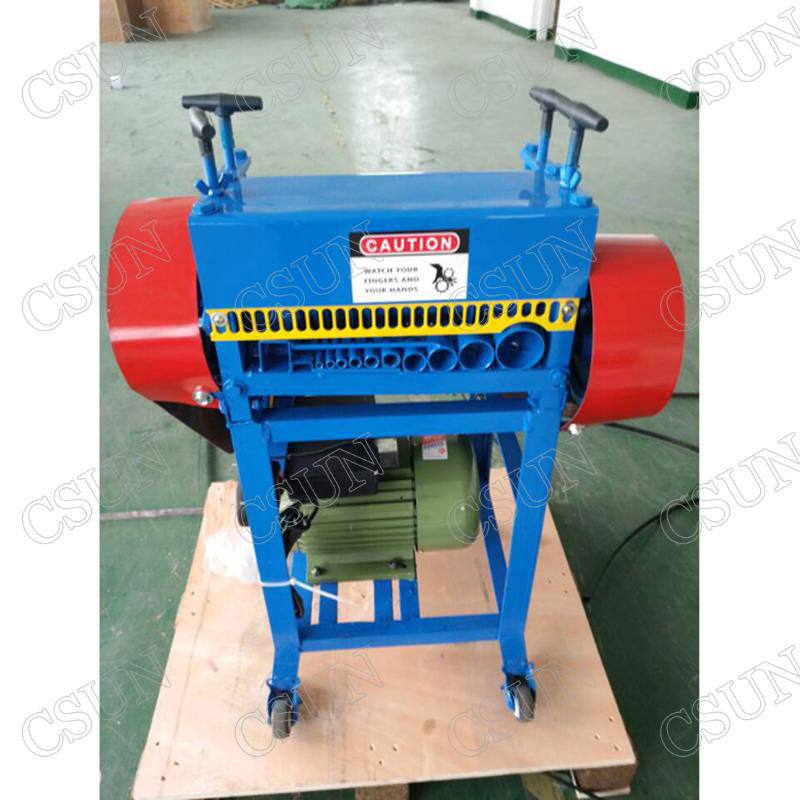 High speed High efficient Steel automated wire stripper machine 3