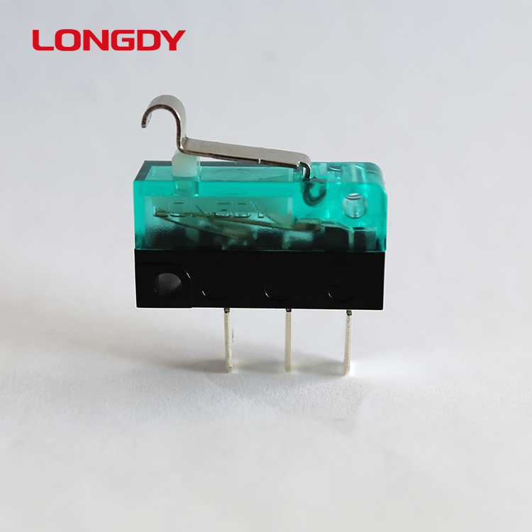 Special micro switch for plug door, forced disconnection, self-cleaning contact,