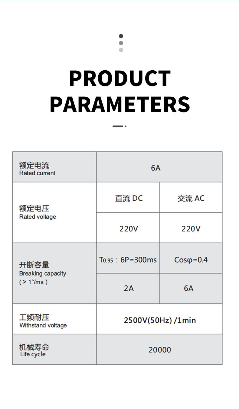 Circuit Breaker Auxiliary Switch Factory Direct Sales 4