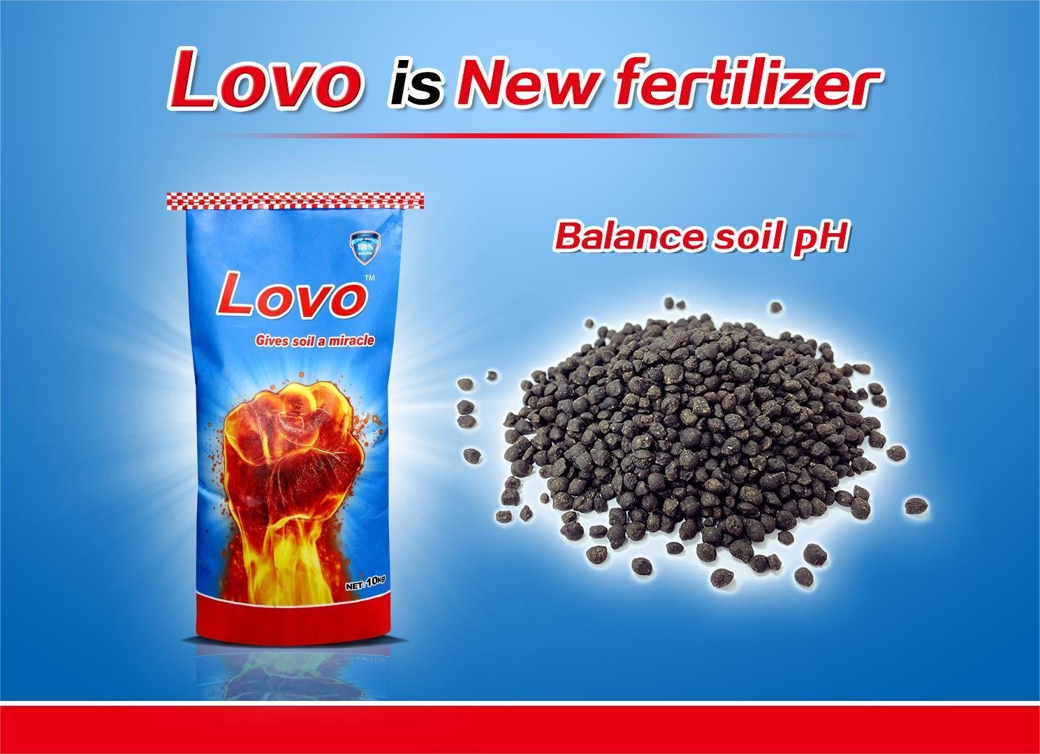 Lovo high-quality granular water soluble fertilizer