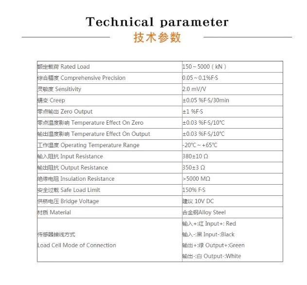 柱式称重传感器料罐料仓化工罐仓储秤 3