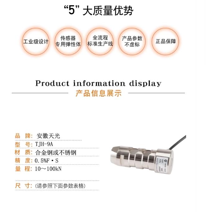 轴销传感器称重测力起重机港口 2