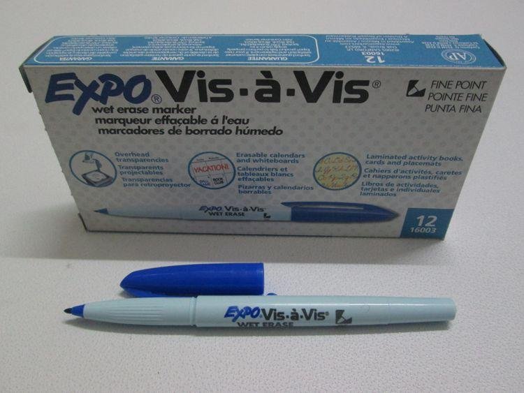 水性記號筆   EXPO 16001  膠片筆 2