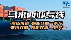 中國到馬來西亞空運雙清海運整櫃散貨包稅到門