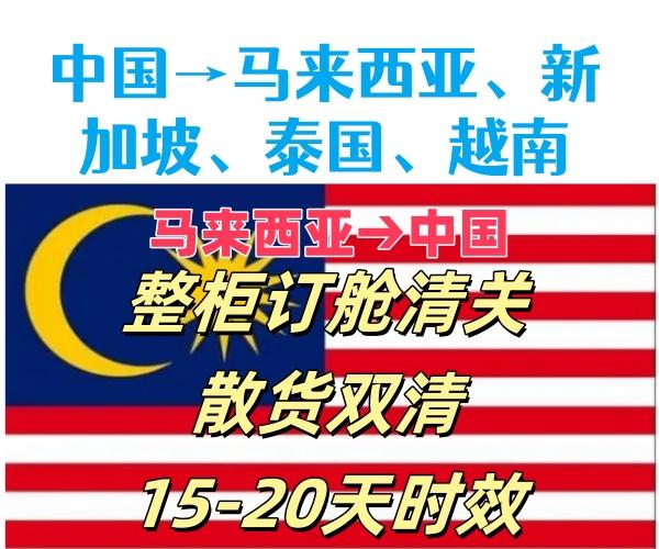 广州深圳到马来西亚新加坡菲律宾越南到门海运空运 5
