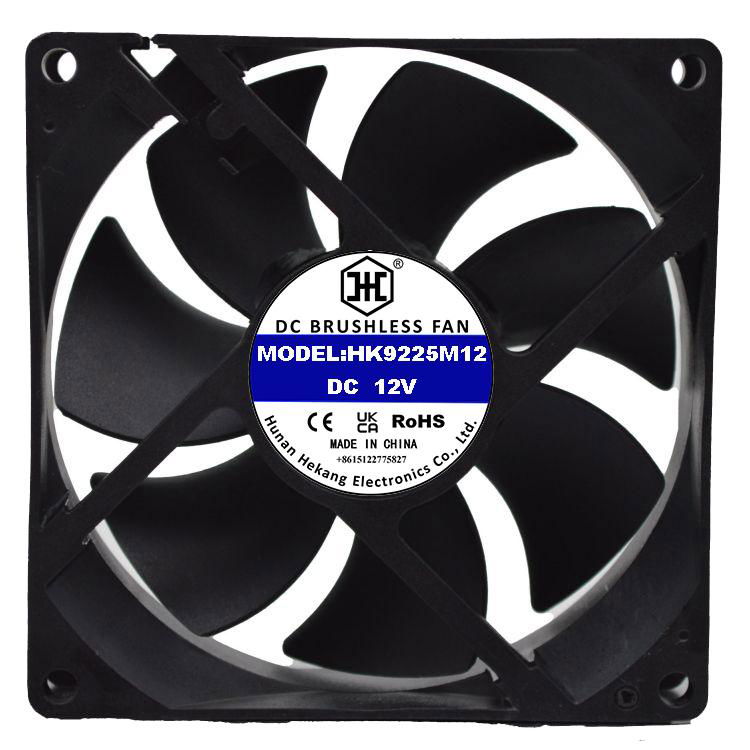 9225 DC 12V 24V 48V Sleeve Bearing Axial Brushless Fans 92x92x25mm Cooling Fan