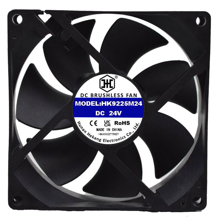 9225 DC 12V 24V 48V Sleeve Bearing Axial Brushless Fans 92x92x25mm Cooling Fan 2