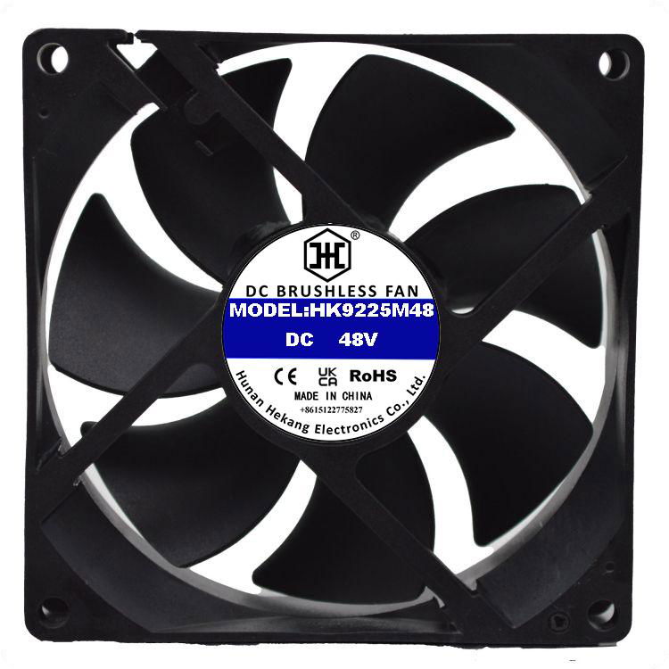 9225 DC 12V 24V 48V Sleeve Bearing Axial Brushless Fans 92x92x25mm Cooling Fan 3