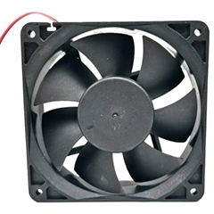 HK12038 12V 24V 48V Dual Ball Bearing Low Noise Long Lfie Cooling Fan