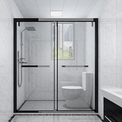 Customized integrated glass partition bathroom Factory Aluminium Shower Room